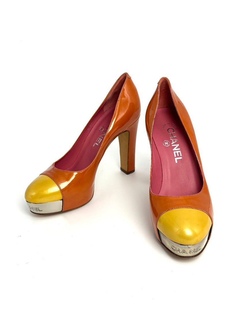 Like New. Chanel Heels. 35.5|10749