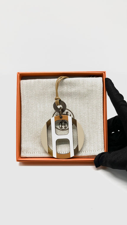 Brand New. Hermes Pendentif Sable Necklace|9352