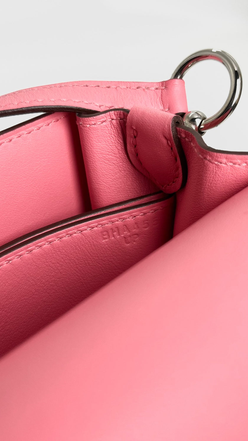 Brand New. Hermes Roulis 18 Rose Azalee. BHA455UP|3869