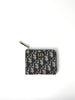 Like New. Dior 30 Montaigne Medium Blue Wallet. 43MA0235|6786