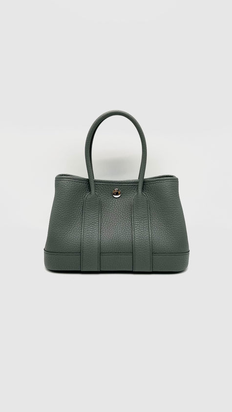 Like New. Hermes GPT Mini Vert Mangrove Togo PHW. KTS004AU|15992