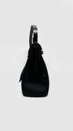 Brand New. Hermes Herbag 31 Black PVD HW Canvass/Vache Hunter. KCH009BD|11667