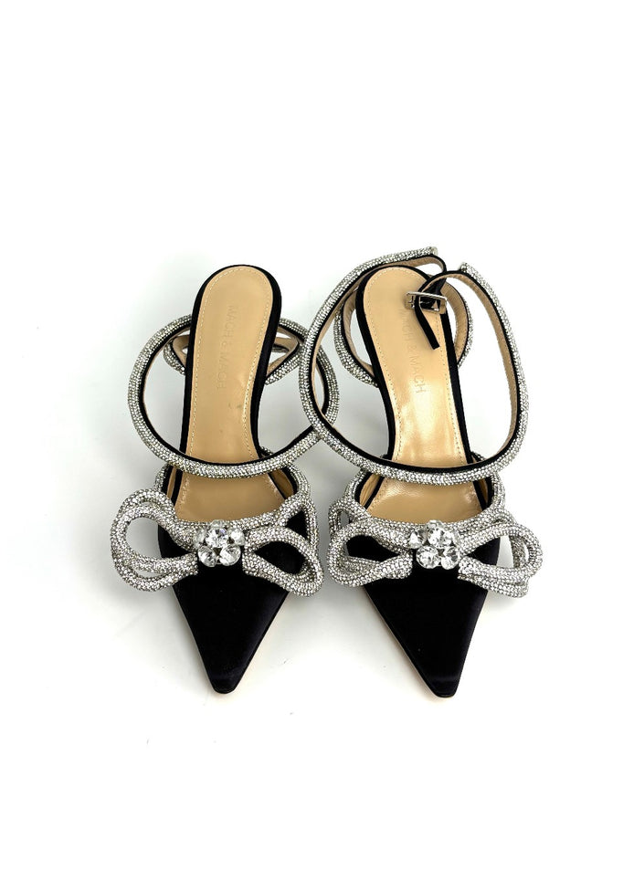 Unused. Mach&Mach Heel Black. 35|12148