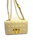 Like New. Dior Caro Medium in Corda Calfskin GHW.62MA0252|17887