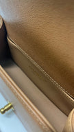 Brand New. Chanel Leboy Small Enchained Dark Beige Caviar GHW. E3K6C2JL|6552