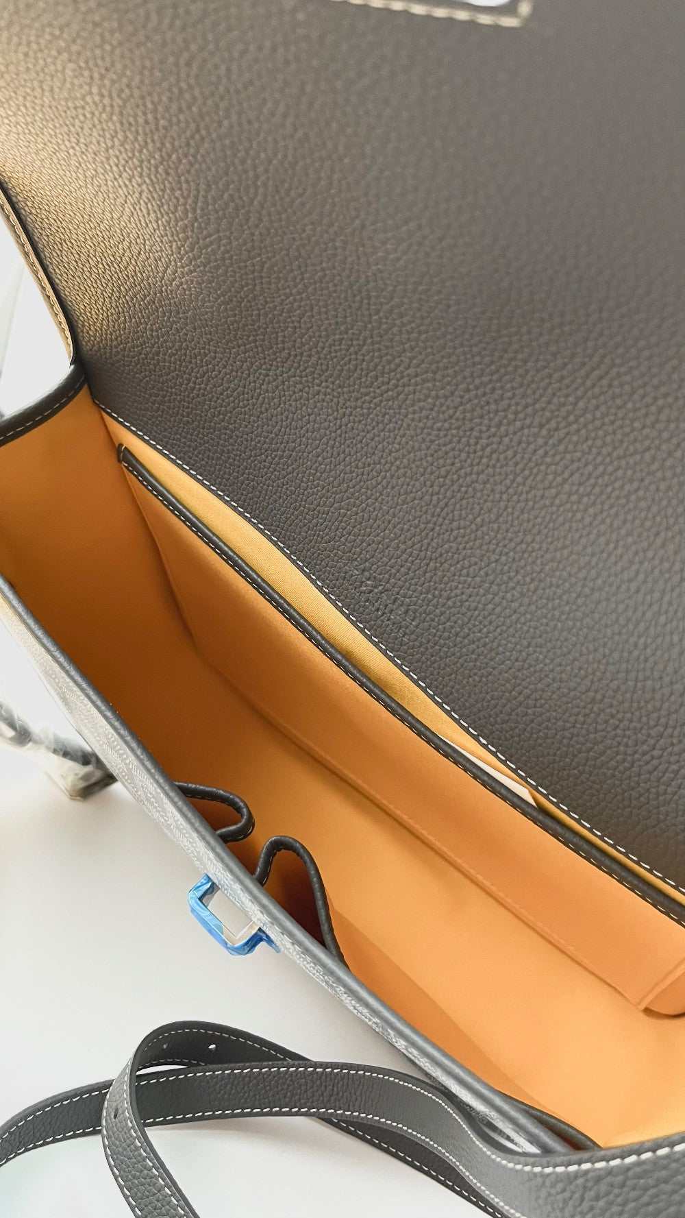 Brand New. Goyard Belvedere MM Gray SHW. MAE020256|16490