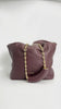 Preowned. Loewe Squeeze Medium Hobo Bag Dark Burgundy|4497