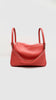 Preowned. Hermes Lindy 26 Rose Jaipur Togo PHW. XPY001BY|10487