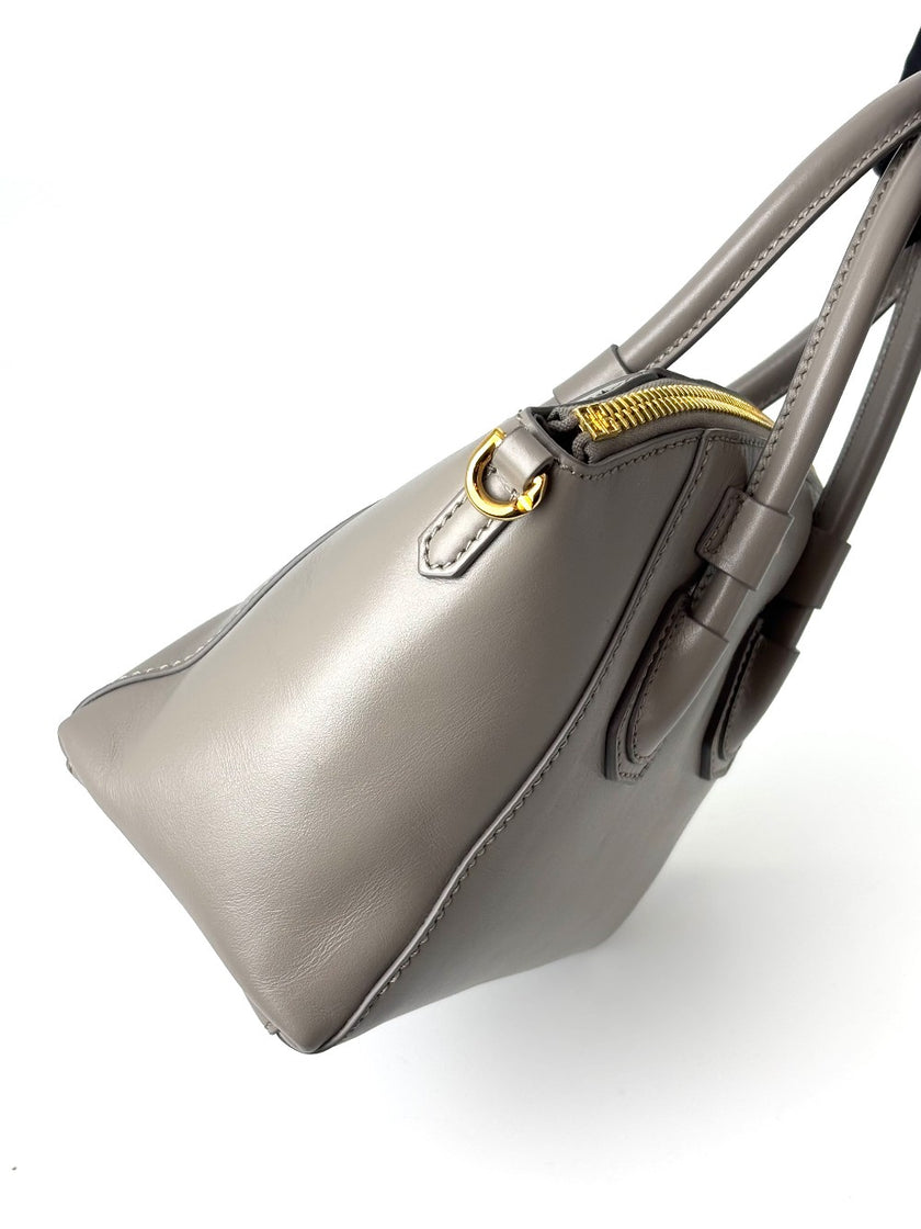 [SALE] Preowned. Givenchy Soft Antigona Mini Gray. GAL0262|6149