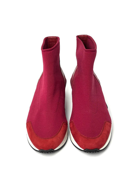 Preowned. Hermes Boots Red. 36.5|8973