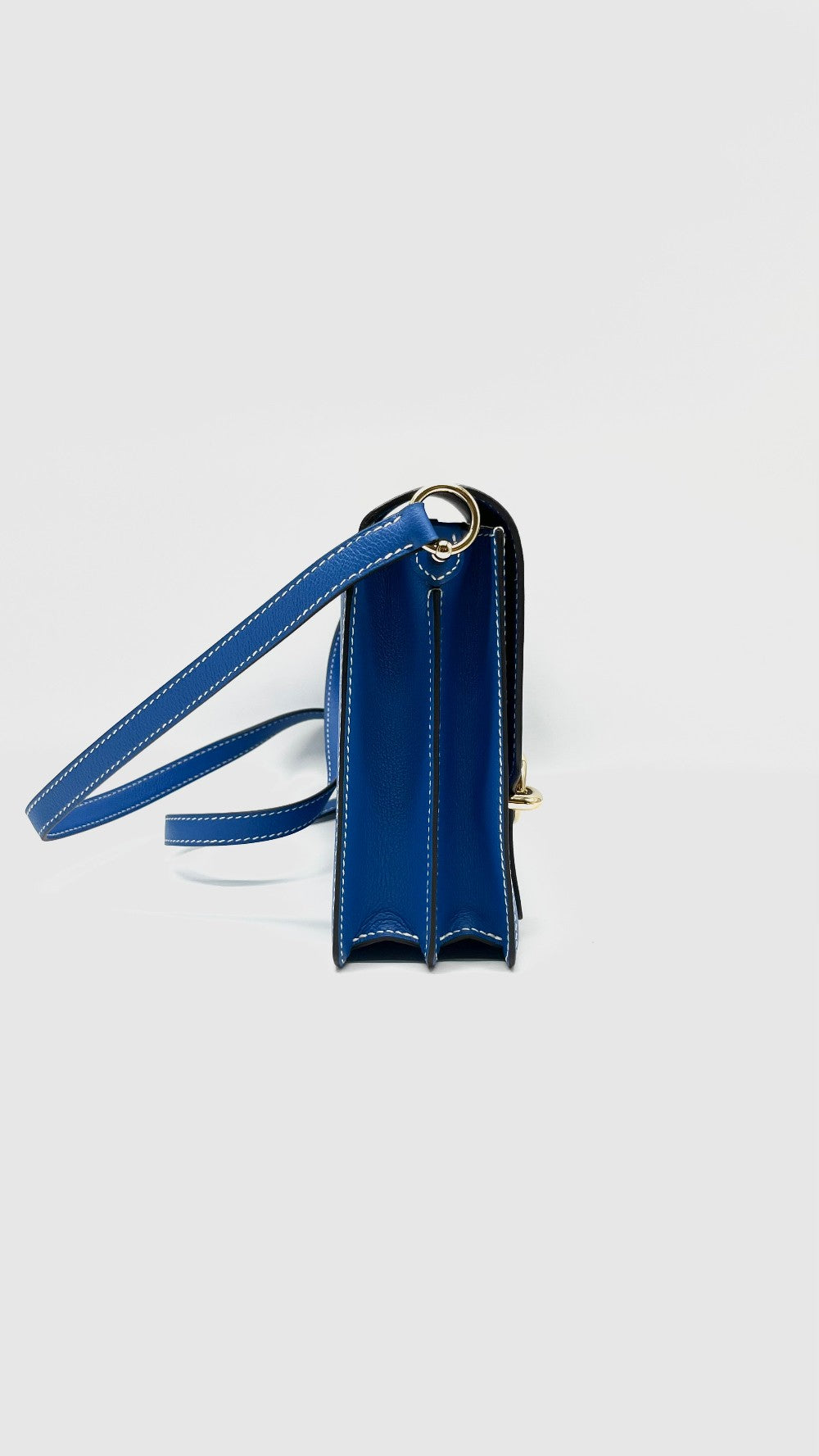 Preowned. Hermes Roulis 23 Blue Hydra Evercolor GHW. DHA003MM|11625