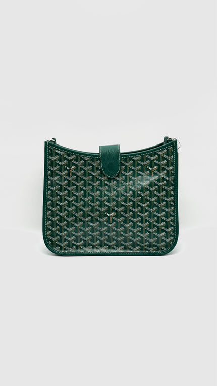 Brand New. Goyard Musette PM Green. SAH020264|16498