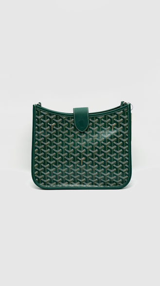 Brand New. Goyard Musette PM Green. SAH020264|16498