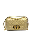 Like New. Dior Caro Medium in Corda Calfskin GHW.62MA0252|17886
