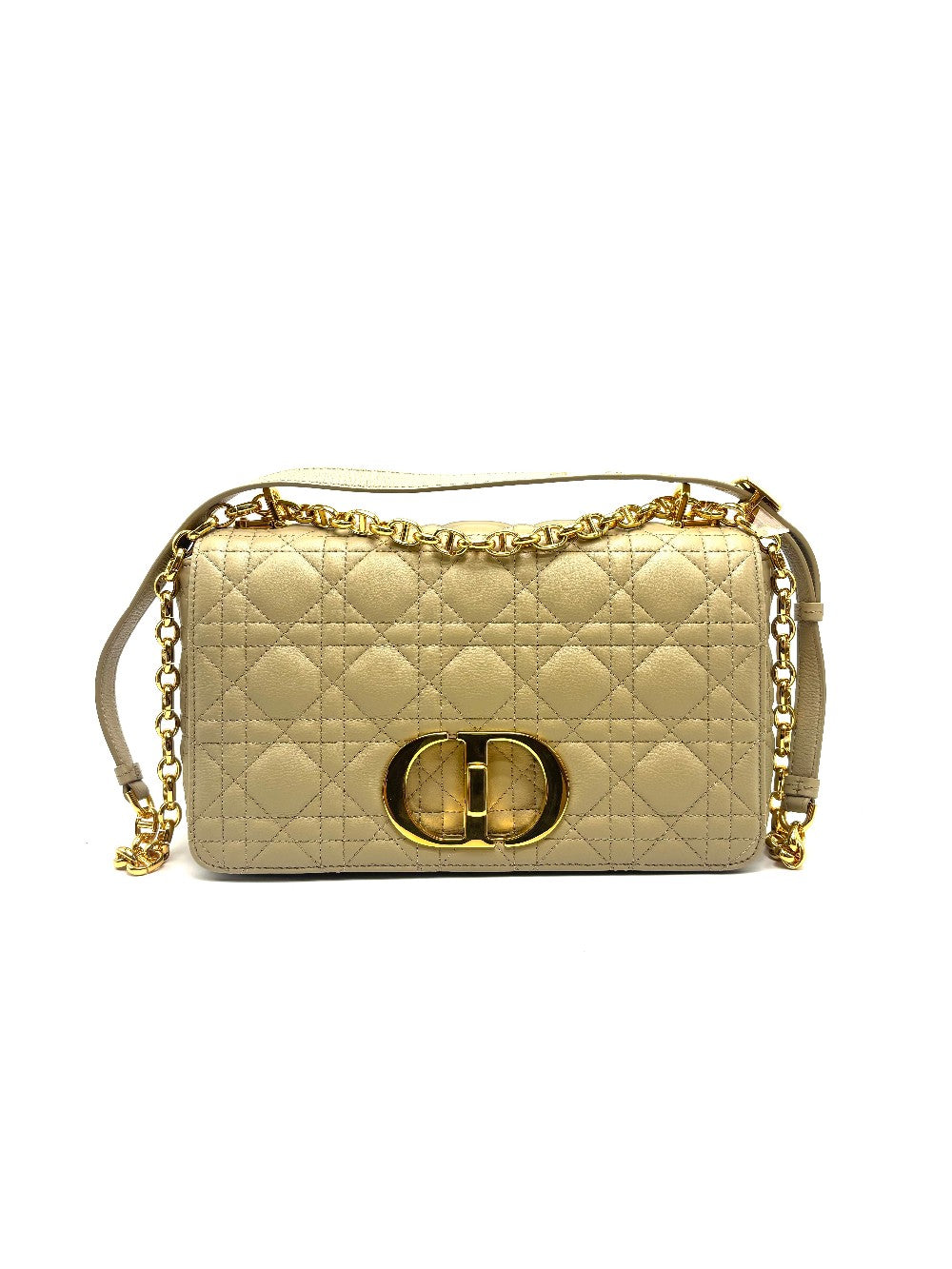 Like New. Dior Caro Medium in Corda Calfskin GHW.62MA0252|17886