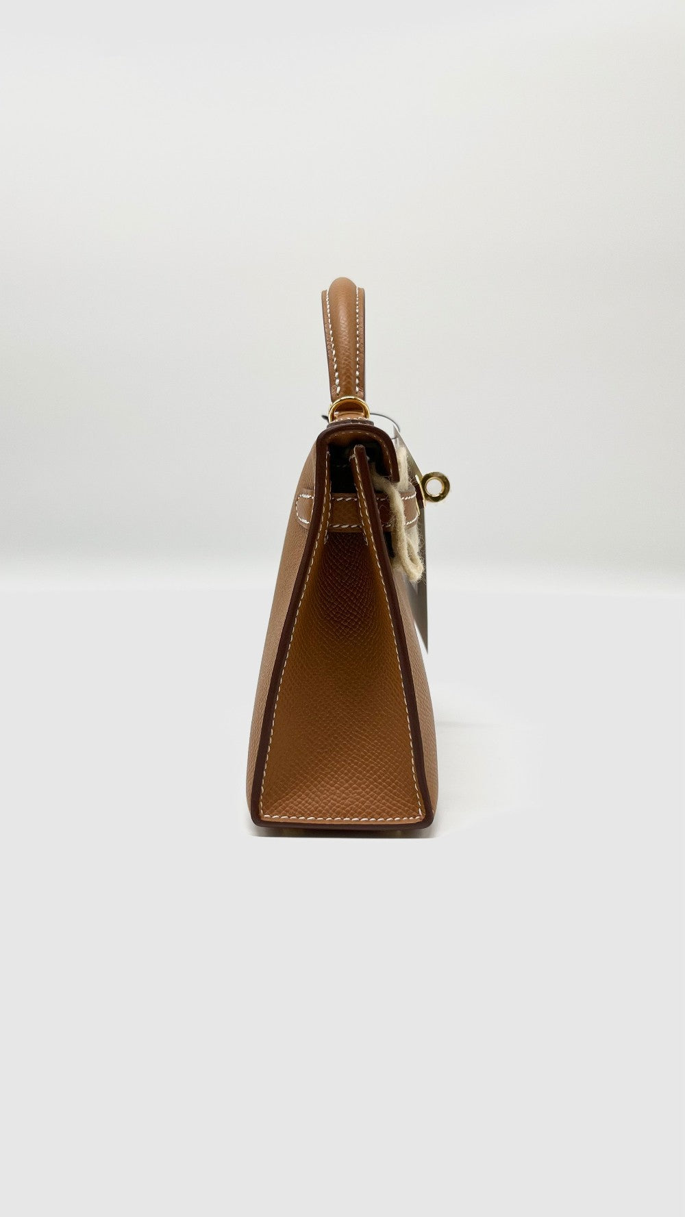 Brand New. Hermes Mini Kelly Gold Sellier GHW. KSN272GN|4938