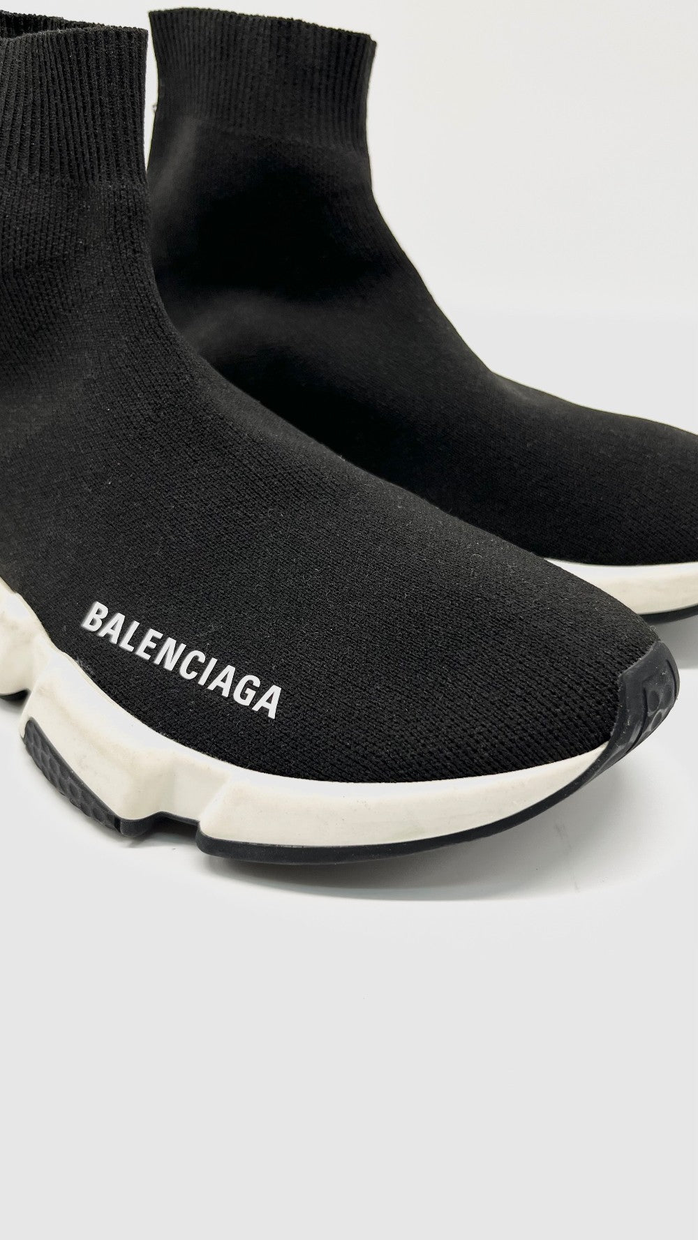 [SALE] Preowned. Balenciaga Sneakers Black. 35|10767