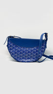 Brand New. Goyard Hirondelle Blue|11819