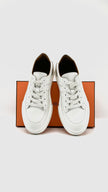 Brand New. Hermes Deep Sneakers White. 38|6927