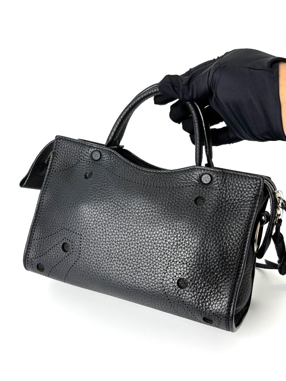 Unused. Balenciaga Neo Classic Mini So Black|5886