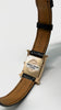 Preowned. Hermes H Watch Rosegold Croc w/ Diamonds|5718