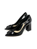 Brand New. Dior Low Heel Patent Black. 38.5|11728
