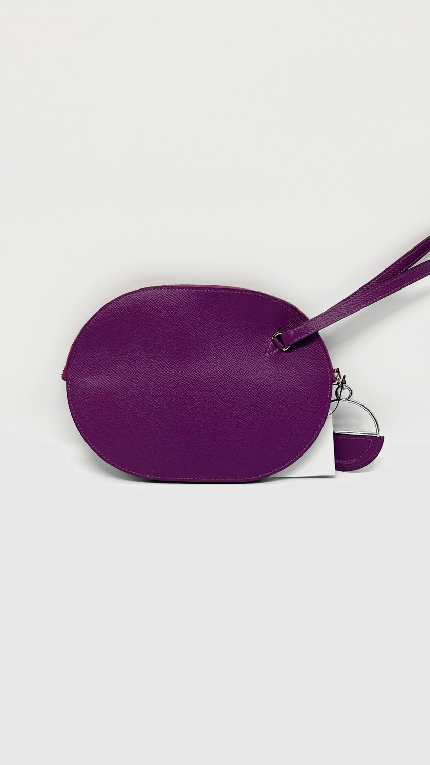 Unused. Hermes In The Loop To-Go Pochette Anemone Mulitcolored. DNN011IO|8525