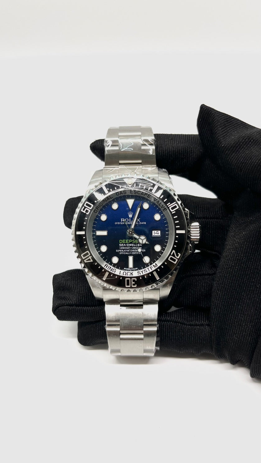 Brand New. Rolex Deepsea James Cameron All Steell Oyster Bracelet 2017 12.5 Links 44MM. 74S12612|11487