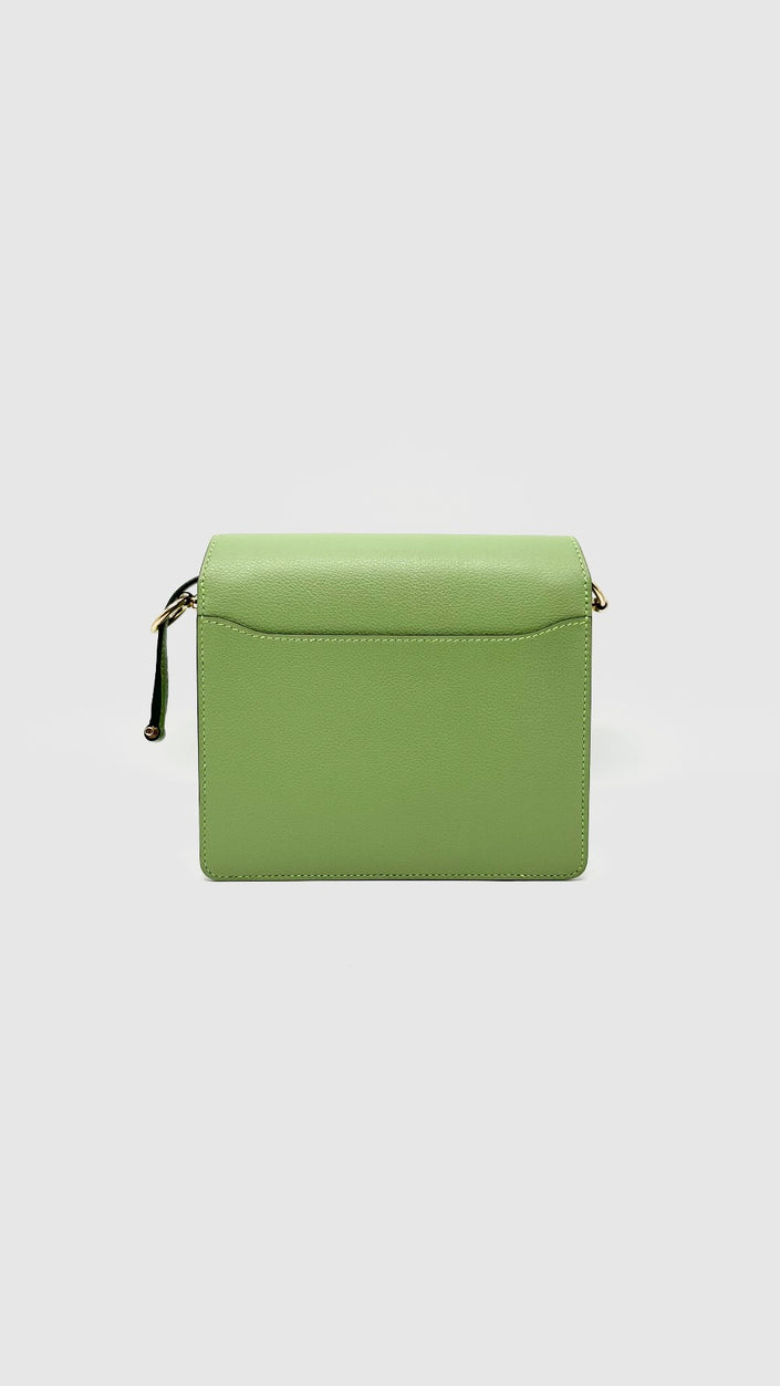 Unused. Hermes Roulis 18 Vert Criquet Evercolor GHW. YHA010GT|12265