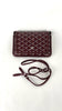 Brand New. Goyard Plumet Pocket Wallet Burgundy. ADM020262|4888