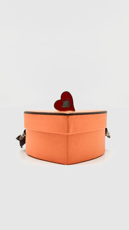 Brand New. Hermes Heart Scarf Ring|9588