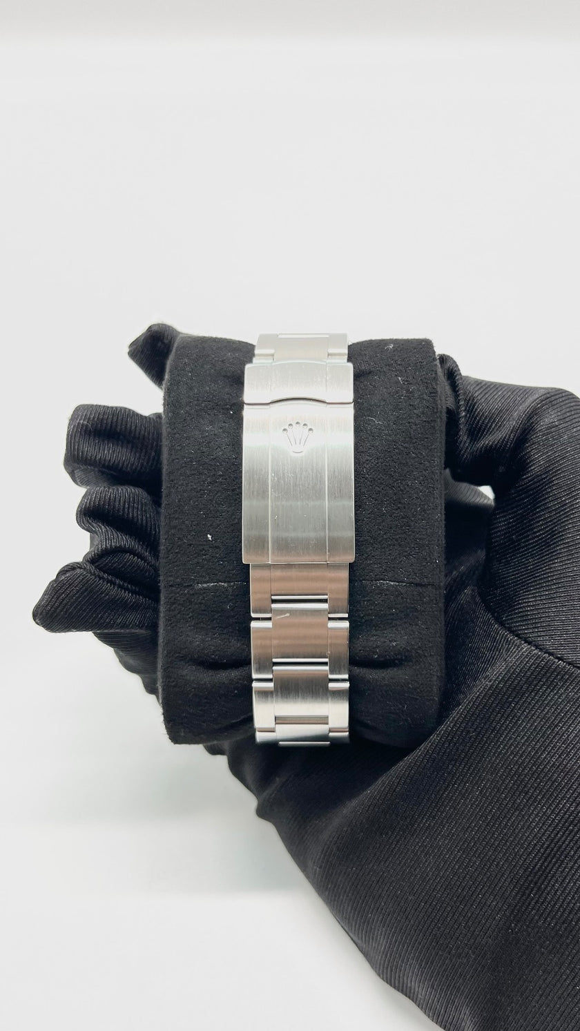 Preowned. Rolex Oyster Perpetual 36 Blue Dial Oyster Bracelet All Steel 2016|14423