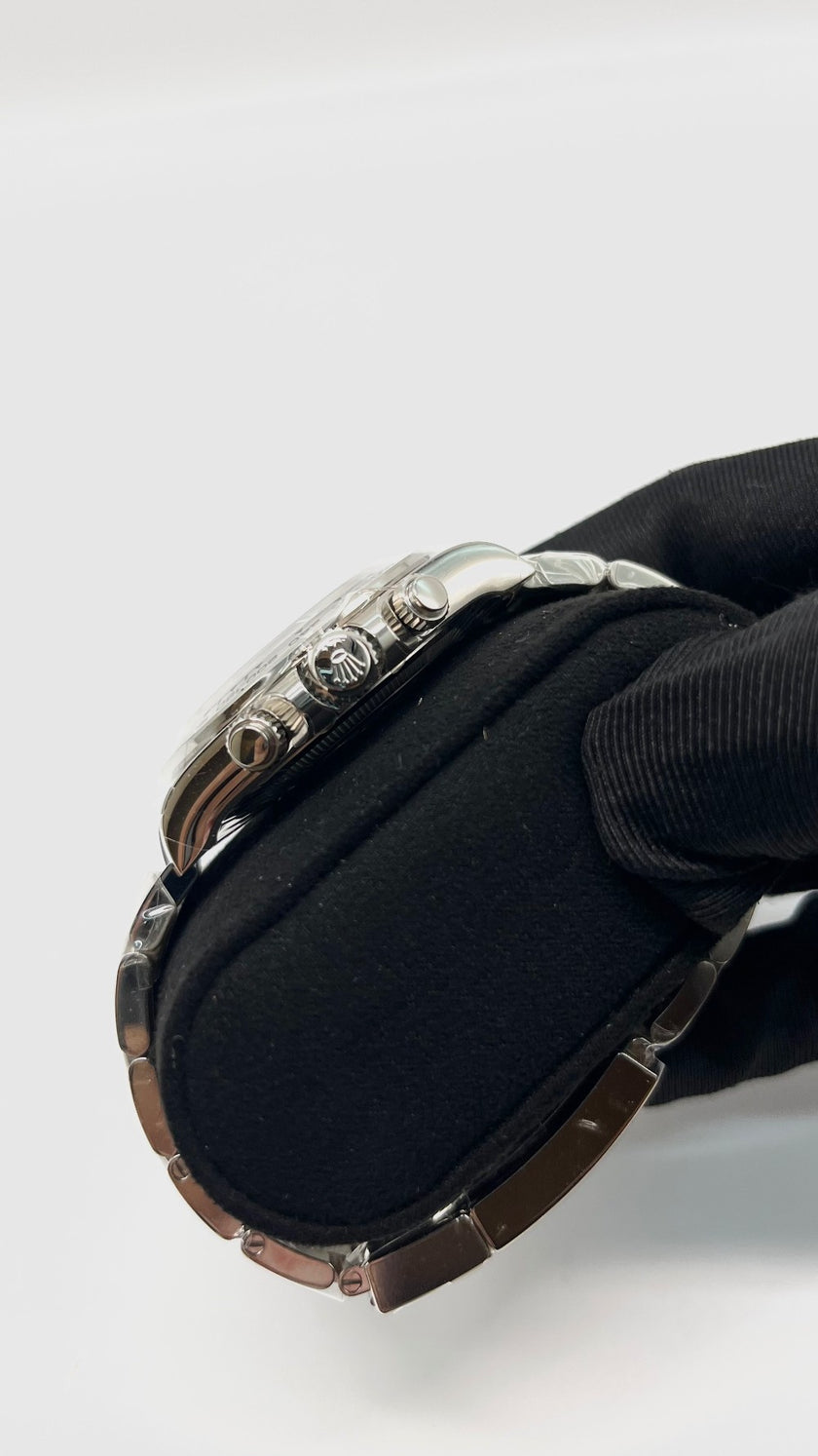 Brand New. Rolex Daytona Ghost Full White Gold Oyster Bracelet 2025 12. 5 Links 40 MM|14376