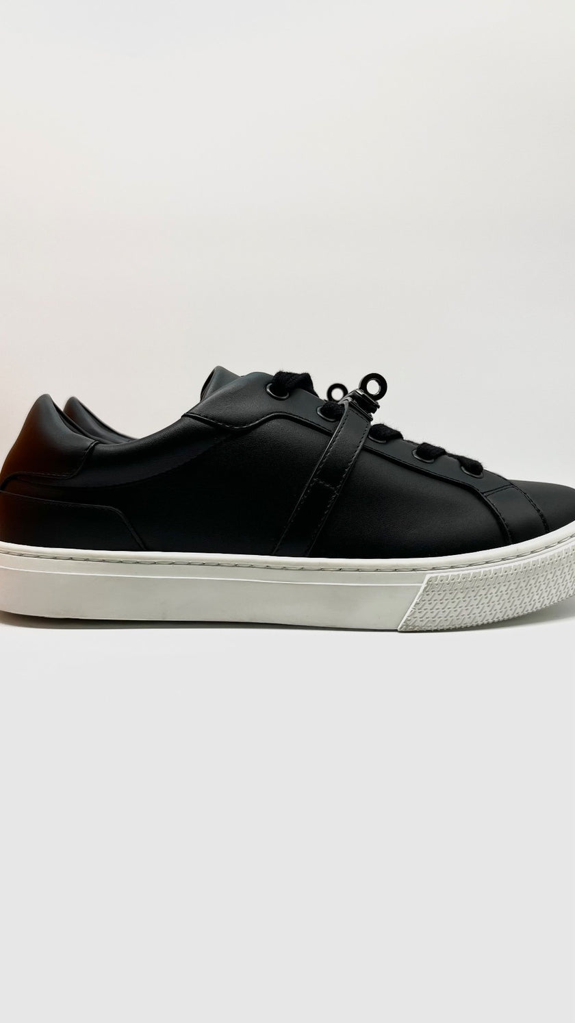 Brand New. Hermes Day Sneakers Black. 38.5|6833