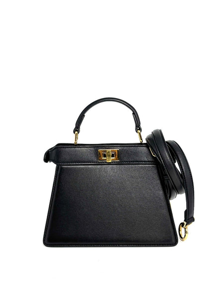 Preowned. Fendi Peekaboo Mini Black|11134