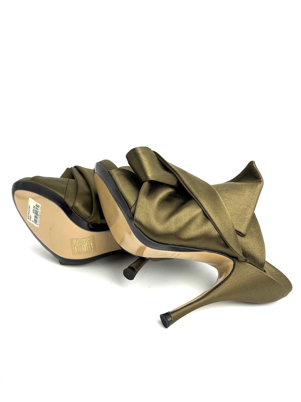 Brand New. N'21 Heel Army Green. 35.5|12807