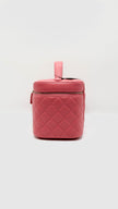 Like New. Chanel Large Vanity Caviar Pink SHW. 29829750|8485