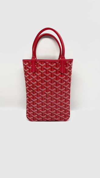 Brand New. Goyard Poitiers PM Bag Fuchsia. ADM020252|8504