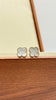 Brand New. Alhambra Mother Of Pearl Earrings HK Setting 18K Yellow Gold Disc Lock|10927