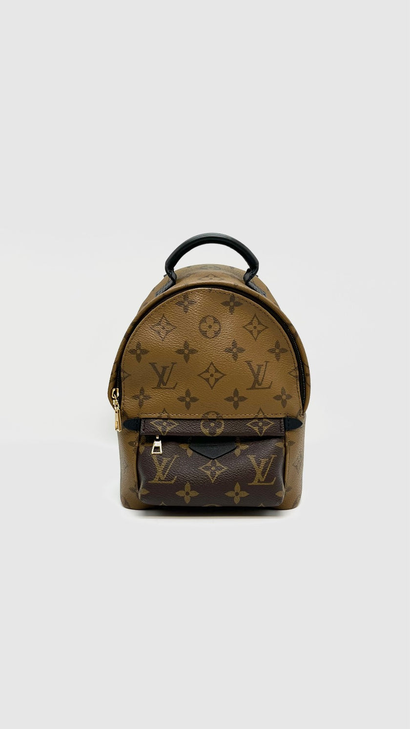 Like New. LV Palmspring Mini Mono Reverse GHW. FL4137|16876