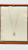 Brand New. Daisy Diamond necklace 0.69Ct 16 inches length HK 14K White Gold|10932