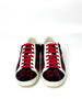 Brand New. Gucci Sneakers Tweed Black/Red. 38|8590