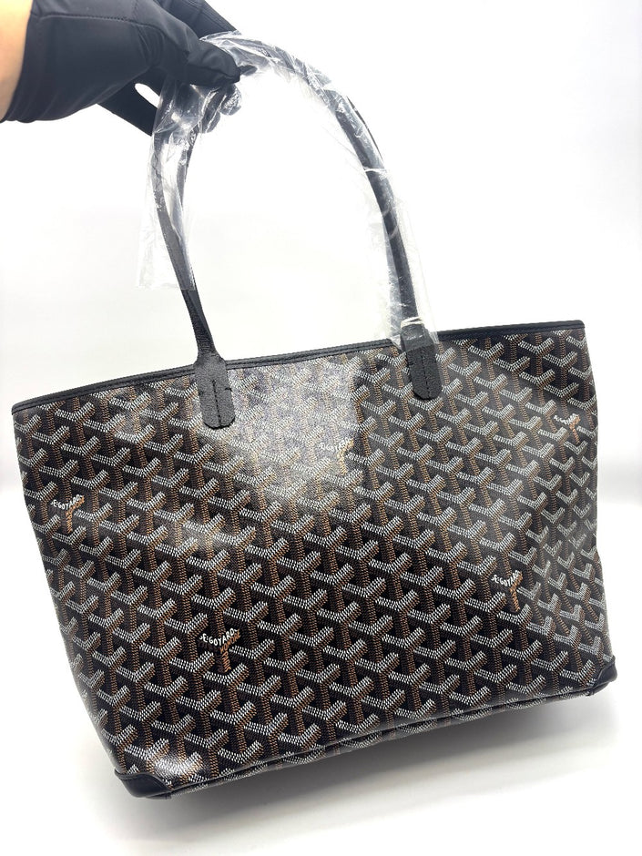Brand New. Goyard Artois PM Black. SIS020247|17171