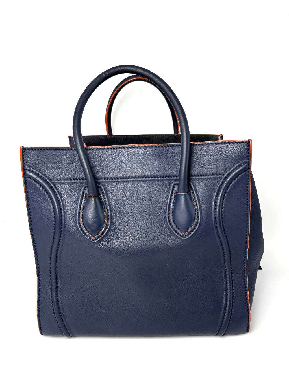 Preowned. Celine Phantom Luggage Blue|9584