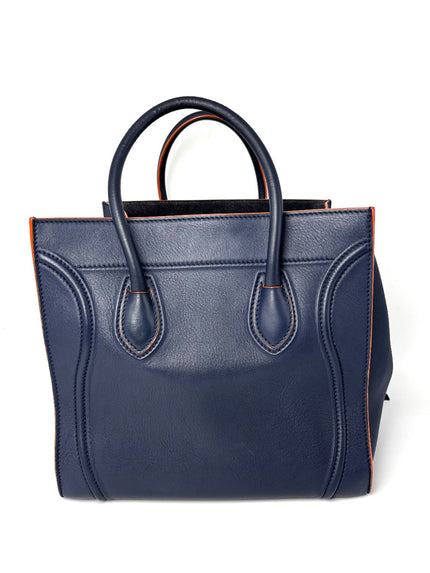 Preowned. Celine Phantom Luggage Blue|9584