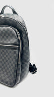 Preowned. LV Michael Backpack Graphite Black. Microchip|13474