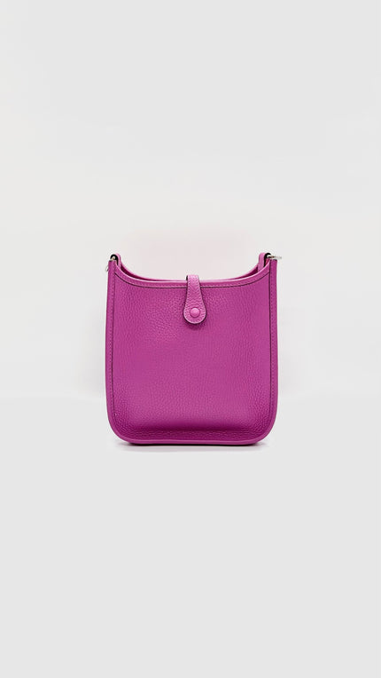 Preowned. Hermes Evelyne TPM Magnolia Togo PHW. YBS002ZB|15487