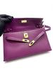 Brand New. Hermes Kelly Elan Anemone Evercolor GHW. WGN634AO|8834