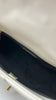 Preowned. Chanel C19 Medium White Lambskin GHW. K748P2AE|5201