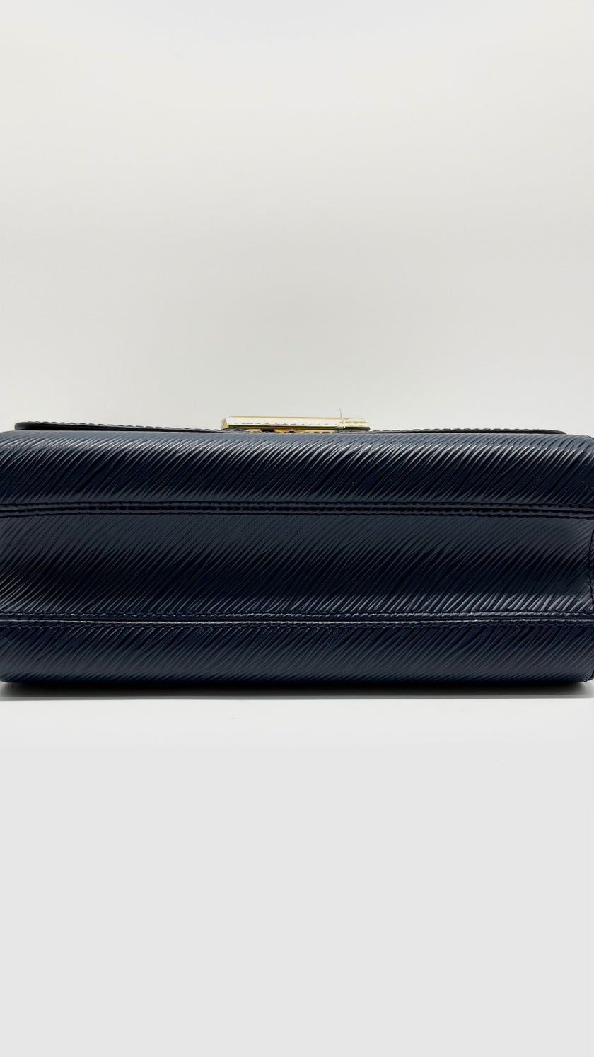 Unused LV Twist Epi MM Indigo. FL4138|9900